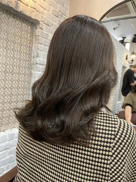 ルクスバイアフィナー(Luxo by Afinar) 韓国レイヤー×オリーブベージュ