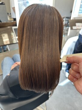 フリーラ 横浜(freera) 髪質改善サラサラプレミアムストレート大人ガーリー韓国ボブ横浜