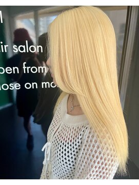 キジ(KIJI) ★ホワイトブロンド×外国人風カラー★