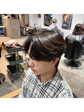 ネオリーブクレア 綱島店(Neolive Krea) 韓国風センターパート×ニュアンスパーマ