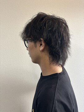 シン(SHIN) マッシュウルフ×パーマ