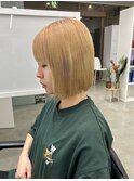 [丸くならない］ぷつっとボブ