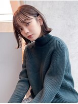 ロンド 表参道店(Lond)&nbsp;小顔カットボブミルクティベージュ