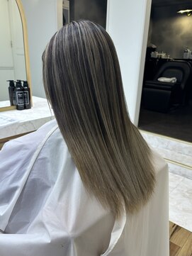 アプリバイリアン 浦和2号店(appri by Rien) 韓国風レイヤーカット　バレイヤージュ