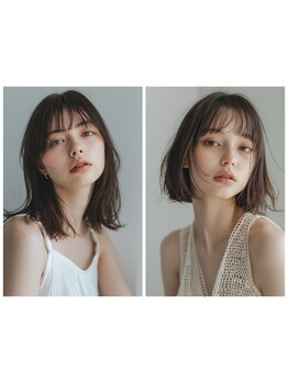 【艶×透明感×ダメージレス】業界・SNSで話題のN.カラーも使用♪髪質改善カラーでなりたいが叶う…