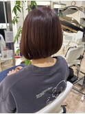 前下がりボブ