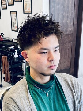 グレイスフルバーバーロンドン 大宮店(Graceful Barber London) 【20代 男性】ロンドンツイストフェード（大宮/バーバー）