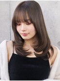 【MINAMI】大人レイヤースタイル×内巻きレイヤー