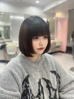 ジーナ 名駅(XENA.) 《Rena》ボブカット / 姫カットボブ / 韓国ボブ