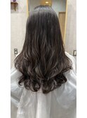 コテ巻き風デジタルパーマ