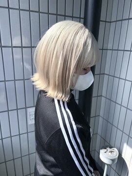 ザ オーダー(THE ORDER) ブリーチ2回以上必須 ホワイトベージュ