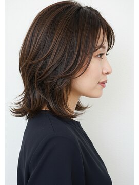 アントワープトーキョー(antwerp TOKYO) クセ毛対応◎乾かすだけで決まる大人ミディ