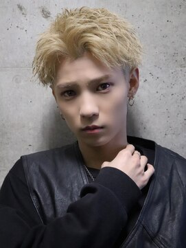 ロンド ローガン 名駅(Lond LOGAN) もはや王道のハイトーンスパイキーショート