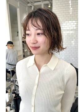 ソーンズ ヨイク(thorns YOIKU) ボブ×ニュアンスパーマ