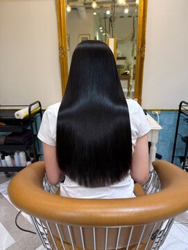 ロンドアベニール 北千住(Lond avenir) 暗めカラー/ボブ顔周り/前髪/レイヤー/髪質改善/縮毛矯正/北千住