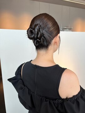 ヘアーエスクールシーユー 枚方T-SITE店(hair S.COEUR×Cu) ニュアンスタイトアレンジ