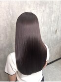 ラベンダーブラウン/髪質改善ケアカラー