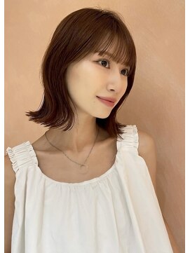 トリコ アヴェダ ららテラス北綾瀬(tricot AVEDA) 外ハネショート/外ハネボブ/顔まわりレイヤー/ボブ/北綾瀬