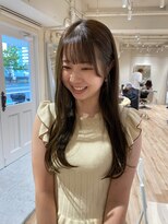 カナージュ(Canage)&nbsp;くびれヘア8.27ロングヘアー×オリーブカラー