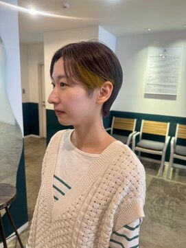 ヘアーブレイス(hair brace) 千葉駅/着物ヘア/大人ガーリー/ダークアッシュ/似合わせカット