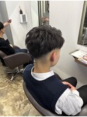 【MEN’S HAIR/サーフカール/刈り上げセンターパート/千葉】