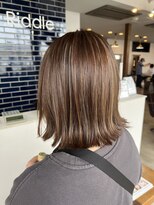 リドル ヘアー 駒生店(Riddle HAIR)&nbsp;やわらかく透ける大人ブラウンボ