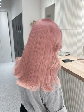 メルトトウキョウ(melt.tokyo) インナーカラー/トリートメント/デザインカラー/ペールピンク