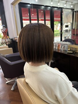 シャンプーボーイアネックス(SHAMPOO BOY Annex) 大人可愛いボブ20代30代40代セミロング◎長崎/佐世保