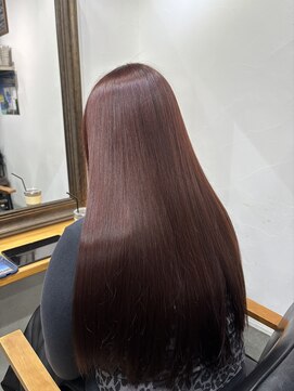 ラックセカンドスペース(LUCK 2nd SPACE) ブリーチなしレッドカラー