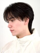 オーシャントーキョーオーバー 渋谷(OCEAN TOKYO OVER) 韓国マッシュセンターパートツーブロックフェザーパーマシャドウ