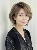 大人エレガントショートボブ【kalouセンター北】
