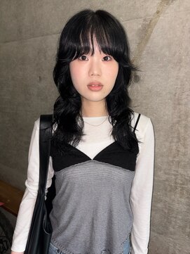 ハクボ(hakubo) black×layerperm