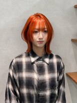 エル オオサカ 心斎橋店(L. OSAKA) オレンジ/ボブハッシュ