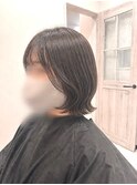 韓国レイヤーボブ