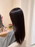 【湿度対策◎美髪】縮毛矯正+カット+トリートメント
