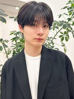 クオール(Quol)&nbsp;メンズ似合わせカット×黒髪イメチェンアッシュブラック