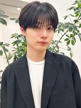 クオール(Quol) メンズ似合わせカット×黒髪イメチェンアッシュブラック