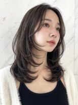 リア 京都河原町(riah)&nbsp;韓国レイヤー/顔周りレイヤー/ミディアムレイヤー／レイヤー