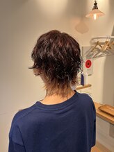 ハチマルハチ ナル 登戸店(808 nalu) ハイライトパーマショート