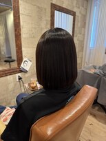 ヘアサロン アプリ(hair salon APPLI) つやつやタッセルボブ♪