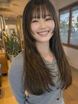 トップヘアーラウンジ 知立(TOP HAIR Lounge) 顔まわりレイヤー/レイヤーカット/シースルーレイヤー
