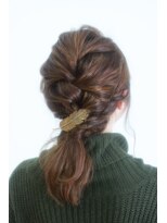 サイズ バイ グリットアヴェダ ららぽーと海老名店(XXXY'S by grit AVEDA) 編みこみヘアアレンジ