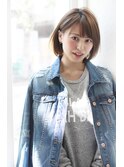 【Un ami】《増永剛大》 2017、大人かわいい耳かけボブ☆