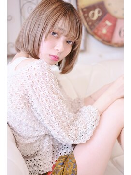 メイズ(MAZE) おフェロなシースルーバングボブ【メイズ東中野・鍛原志行】