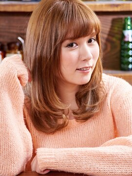 プレミアモデルズ 中野店(Premier Models) 秋髪sweetイルミナカラーコーラルピンクby premier models☆