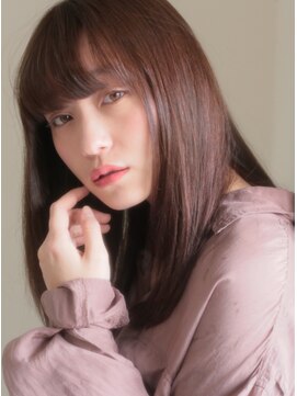 キース ヘアアンドメイク 恵比寿(kith. hair&make) 柔らかピンクベージュロング