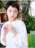 *bliss大宮*オシャレ感ある小顔黒髪ベリーショートショートe!