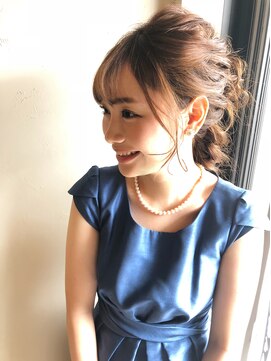 ユーフォリア(Euphoria) ウエディングヘアアレンジ