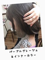ゴールドブラック(GOLDBLACK) イマドキおしゃれインナー♪旬のパープルをほんのりブレンド