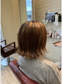 大人カワイイ外はねボブ　　20代/30代/40代
